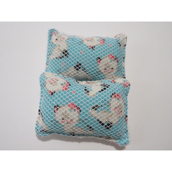 Reusable Dish Sponge, Cat Dish Scrubby, Set of 2 - Picture 2 of 4